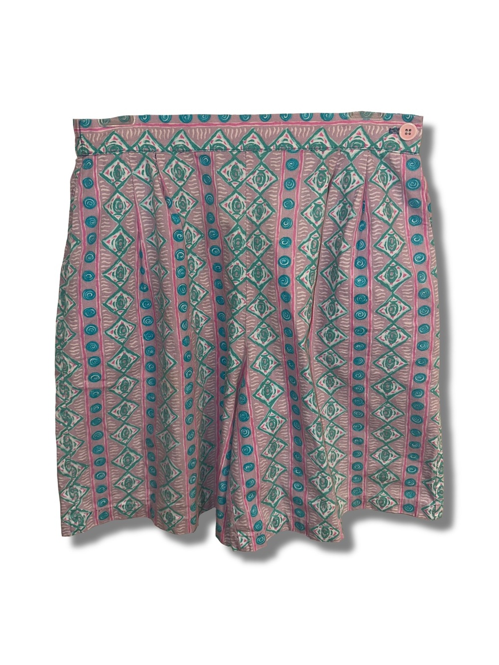 Vtg Pastel Cotton High Rise Shorts